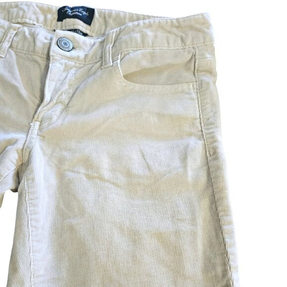 WM AE Low Rise Stretch Corduroy Jeggings  6R Preppy Neutral Scandi Clean Girl - Picture 5 of 9